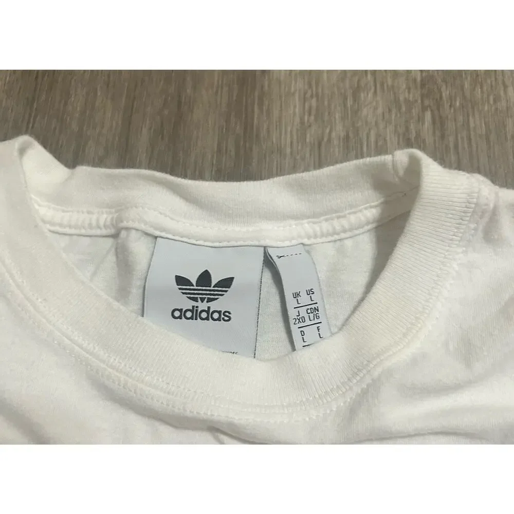 Men’s Rare Adidas Tri-Trefoil T-shirt Large